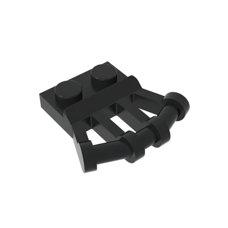 50pcs 92692 Modifed 1x2 Building Blocks Kit With Angled Bar Handle On Side Bricks Particle Toy Children Birthday Xmas Gifts