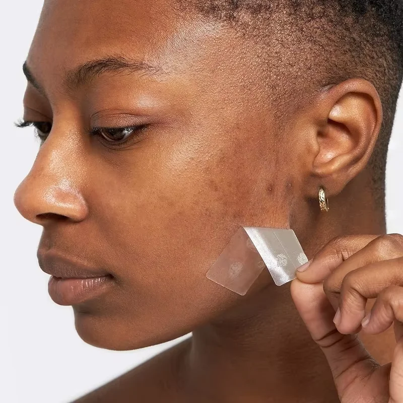 Hydrocolloïde onzichtbare waterdichte anti-acne-pleisters Waterdichte en ademende puistjespleisters met salicylzuur