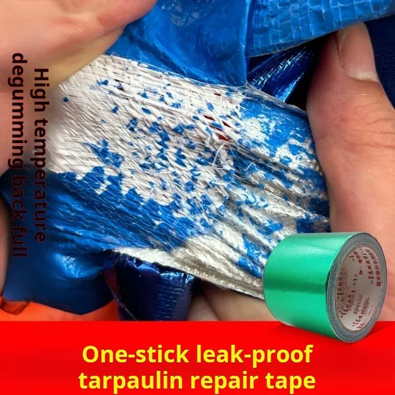 Cubierta impermeable para dosel y camión: cinta de reparación fuerte especializada resistente para lona, tela recubierta de PVC