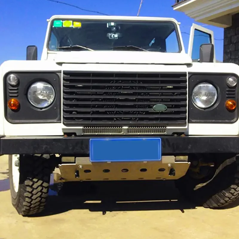 Передняя защитная пластина, черная защитная пленка, подходит для Land Rover Defender 90 110