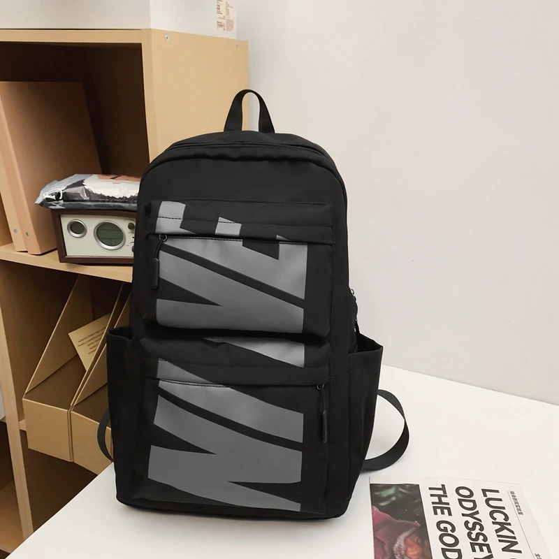 Nylon Cloth Backpack, Business And Leisure Style, Large Capacity, Travel Bag, Computer Backpack, Student Backpack
