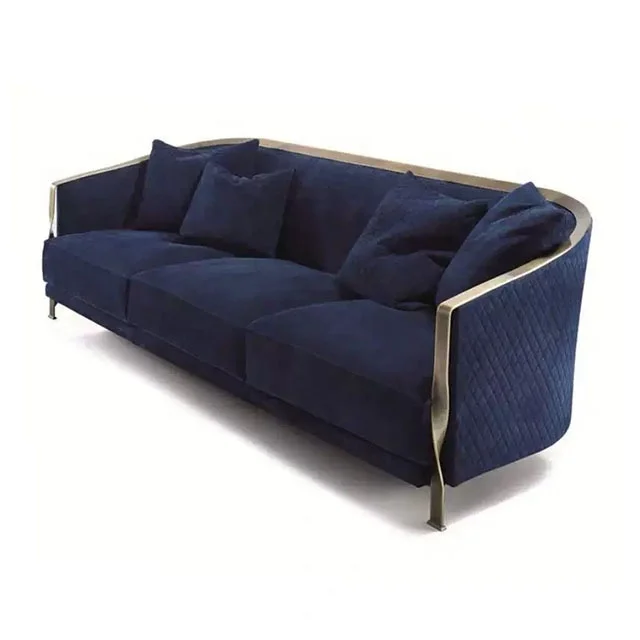 #2020 Chinese lounge chair combination design antique style fashion top sales cafe living room modular puff sofa