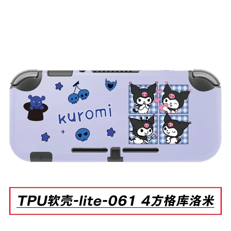 Sanrio Melody Full Protective Console Back Cover for Nintendo Switch Lite Game Console TPU Cartoon Anime Protective Cover Gifts