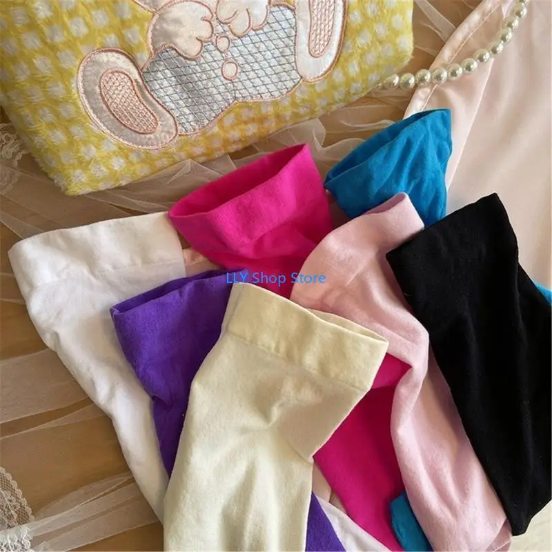 T8UD أطفال الصيف الربيع جوارب طويلة إلى الركب الحلو الباليه الرقص الجوارب فتاة الملحقات