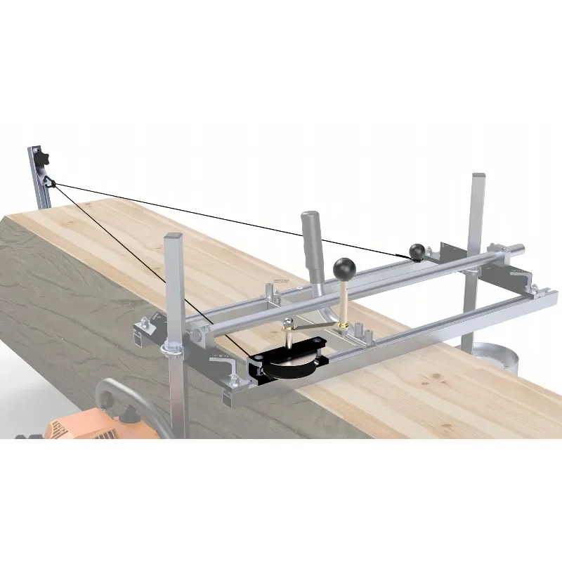 

Open plate artifact saw plate auxiliary wheel, chainsaw chainsaw open plate rack winch
