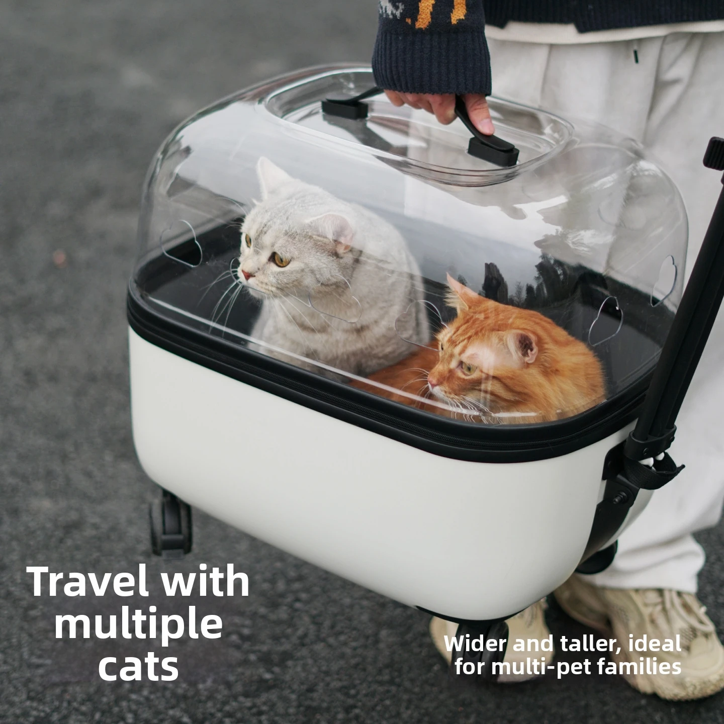 Pet Stroller 73L Large Capacit - огляд і ціна Pet Stroller Carrier
