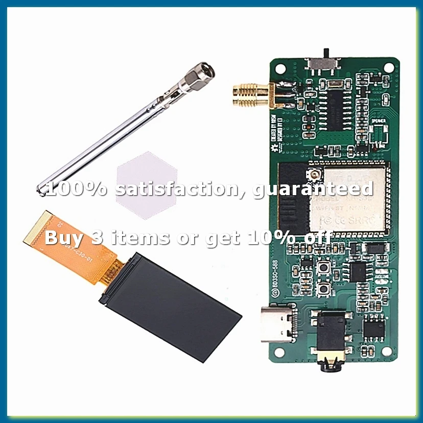 BD3CS-588 SI4732 Full-Band Radio Motherboard Kit ESP32-S3 WiFi+BT5.0 1.9inch Color Display Supports AM/FM/SW/RDS-WDL
