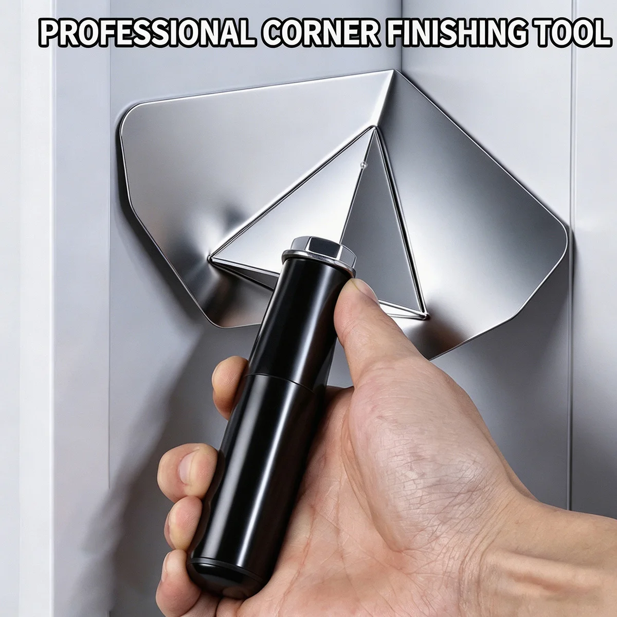 Stainless Steel Corner Trowel 90 Degree Drywall Plaster Finishing Tool For Wall Internal External Angle DIY Construction Tool