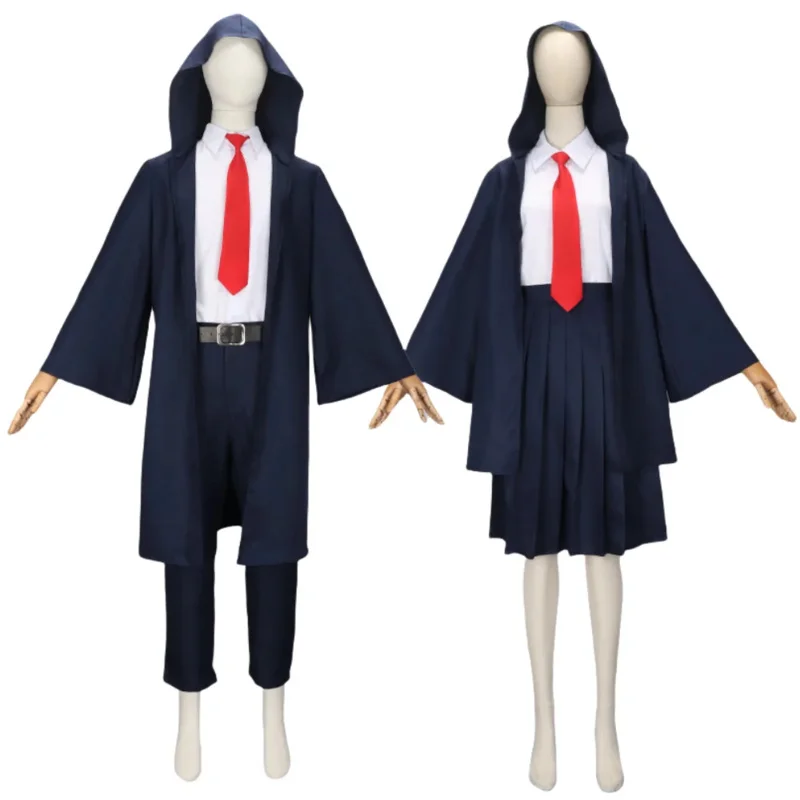 Mashle Magic and Muscles Косплей Аниме Костюм Mash Lance Lemon Dot Finn Easton Magic Academy Униформа Синий халат Парик Рубашка Галстук