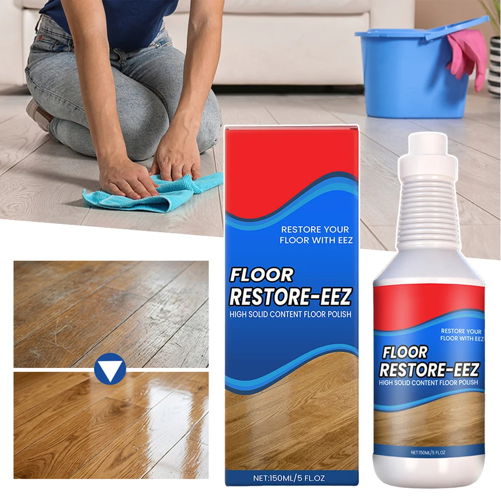 150ml Bodenpflegemittel Polier- und Schutzmittel für Glanz und Erhaltung von Holzböden, Laminat, Vinyl, Bambus, Schiefer, Terrakotta