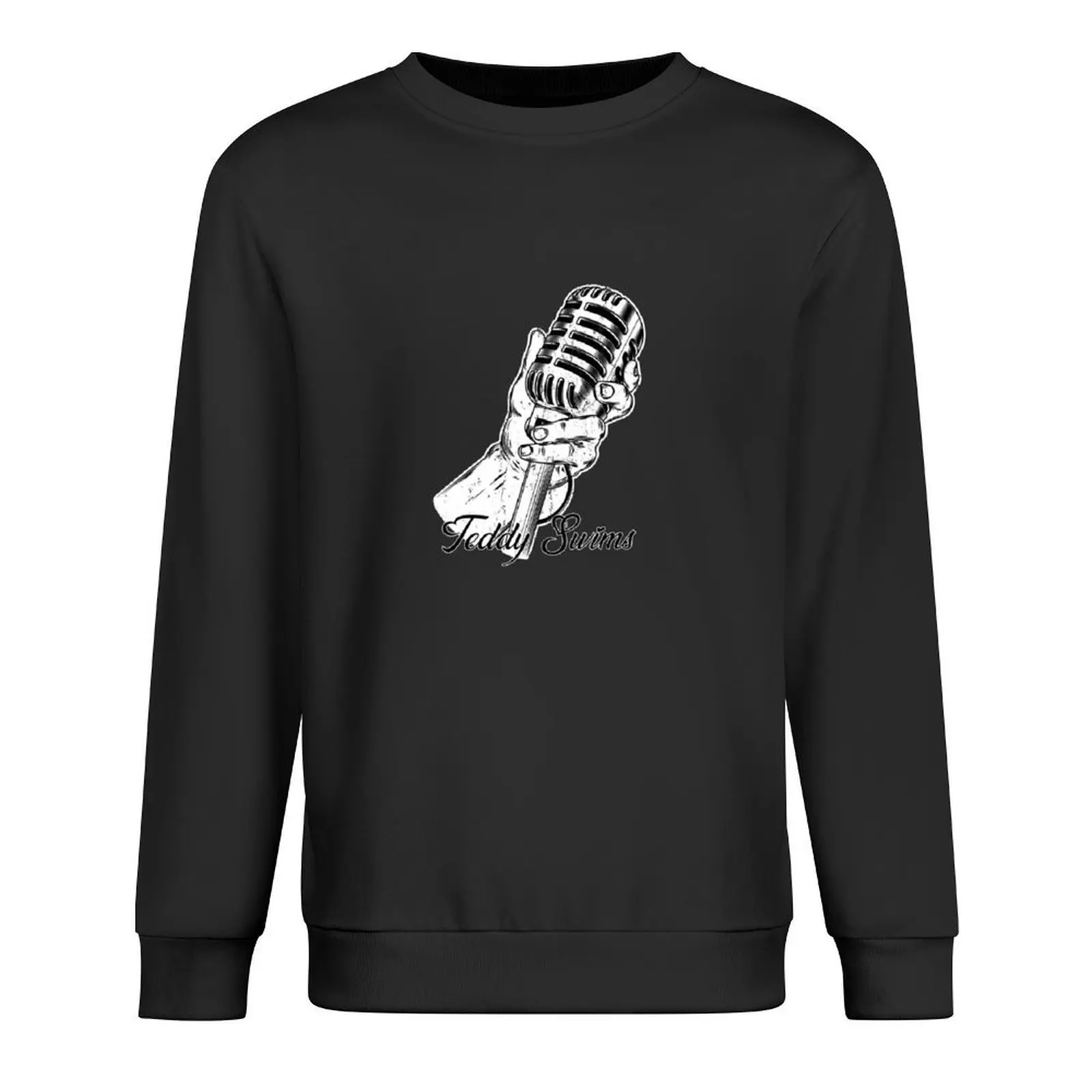 

Teddy Swims Micro vintage funny for men women Pullover men's clothing autumn men's winter sweater hooded sweatshirt for men