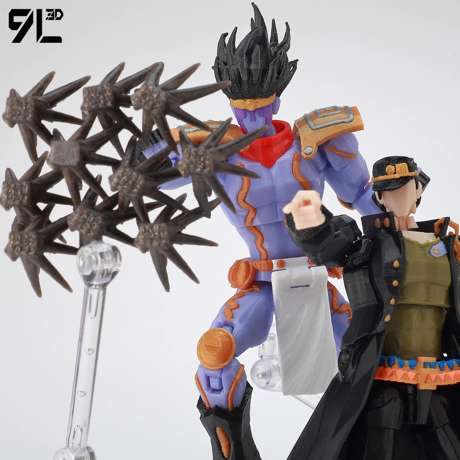 9L3D Lucky13 ジョジョの空条承太郎アクションフィギュア Dummy13