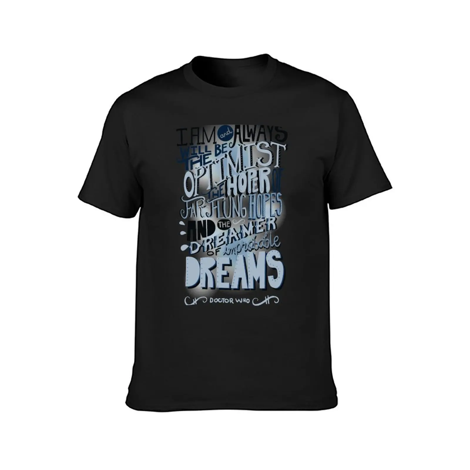 Dreamer of Improbable Dream T-Shirt aesthetic clothes sublime quick-drying animal prinfor boys mens funny t shirts