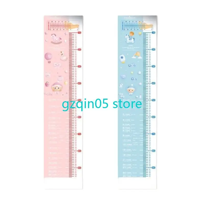 

H055 Children's Height Measurement Pad PVC Baby Growth Tracking Ruler Height Meter