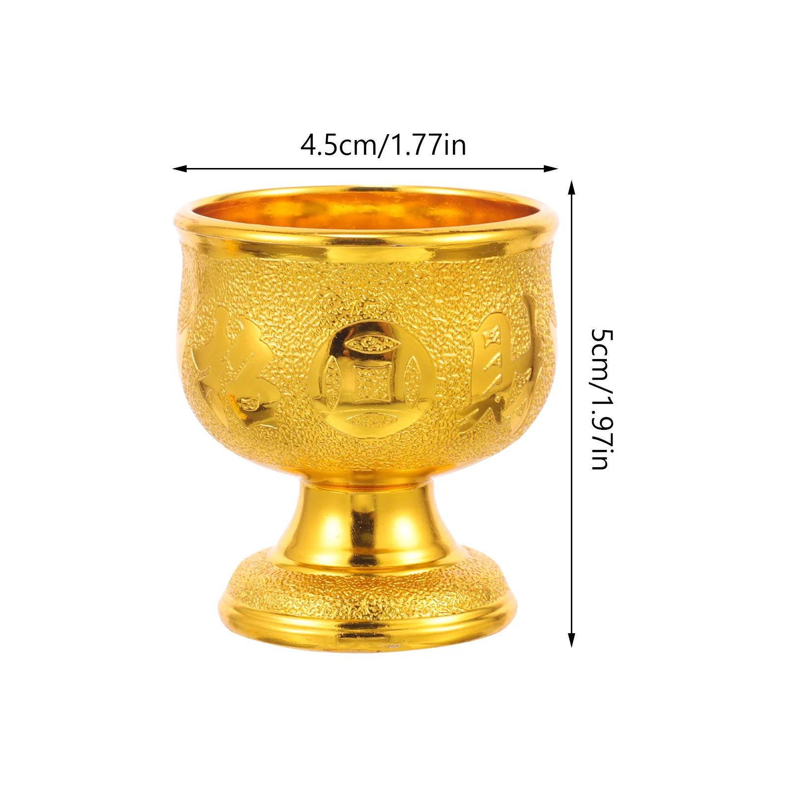 Decorative Temple Cup The Holy for Buddha in Ancestral Hall Meditation Bowl Water Offering Bride