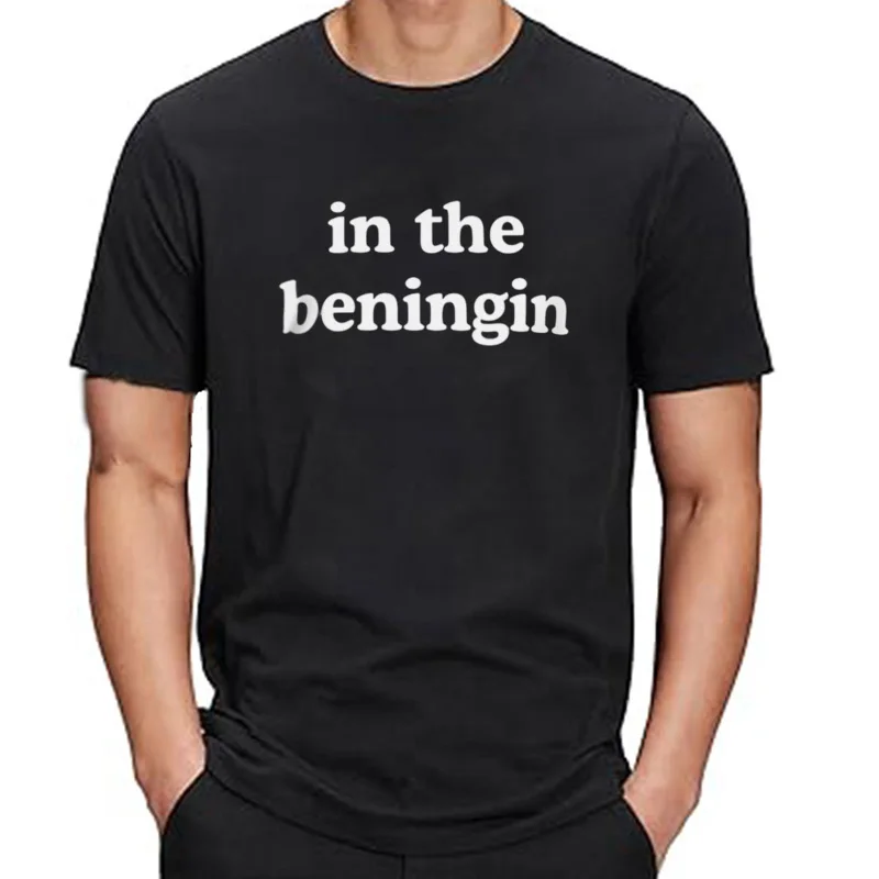 Camiseta In The Beningin Meme, divertida camiseta de tendencia Y2k, ropa de calle suave 100% de algodón, camiseta in