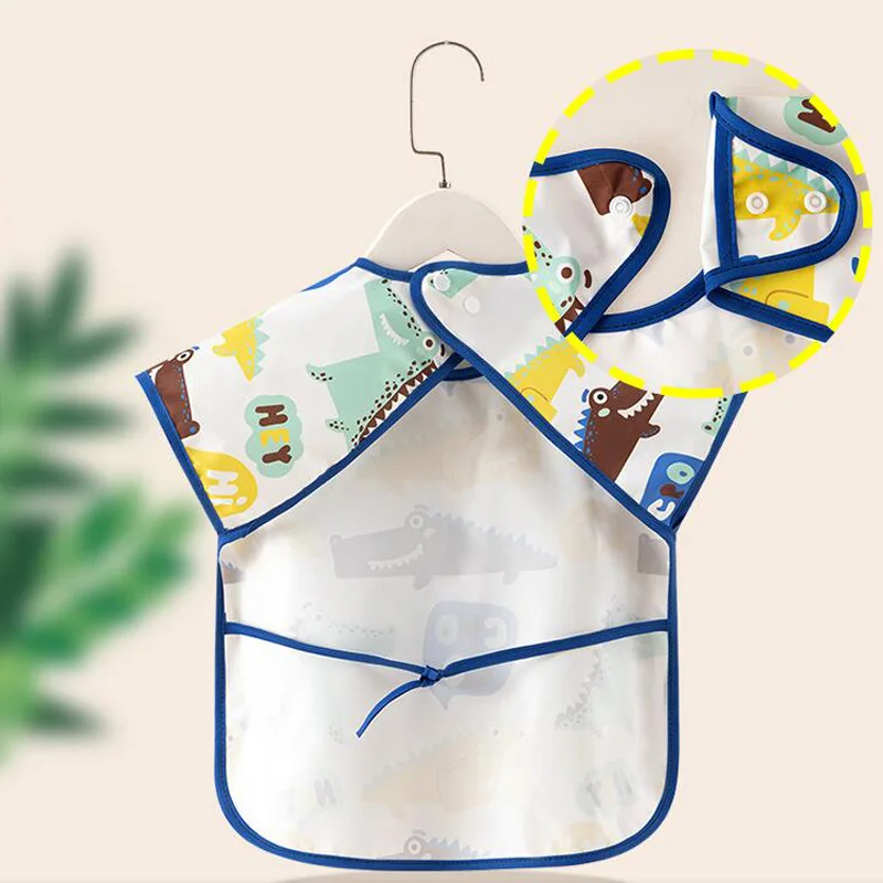 New Baby Meal Waterproof and Anti Dirt Sleeveless Cover bib