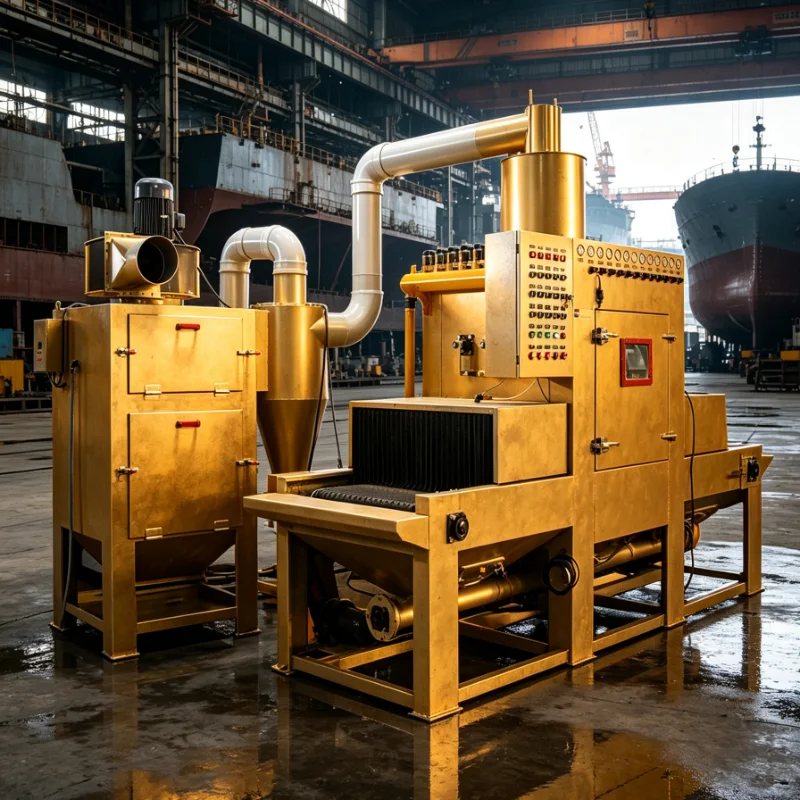 Customized Professional Rotary Sandblaster Cabinet Automatic Sand Blasting Machine for Industrial Metal Surface Treatment