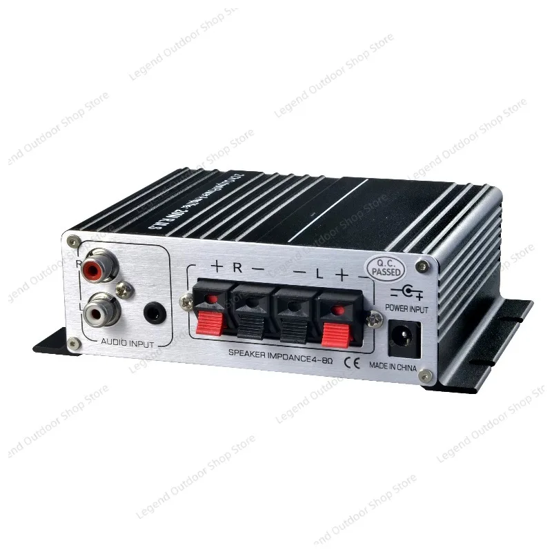 2020A Mini Class D Digital HIFI Power Amplifier Desktop Small Stereo Audio Amp For Home Desktop Speaker Sound System view 5