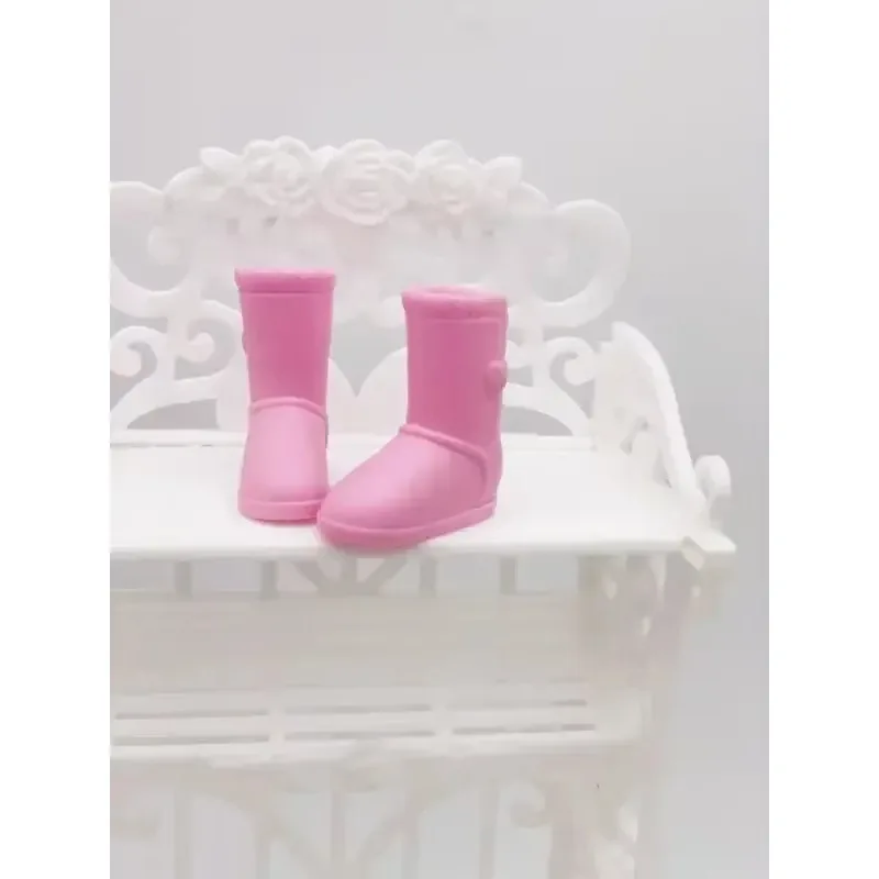 Nieuwe stijlen zwart roze rode laarzen schoenen platte schoenen voor licc en fat bb poppen BBIA 40