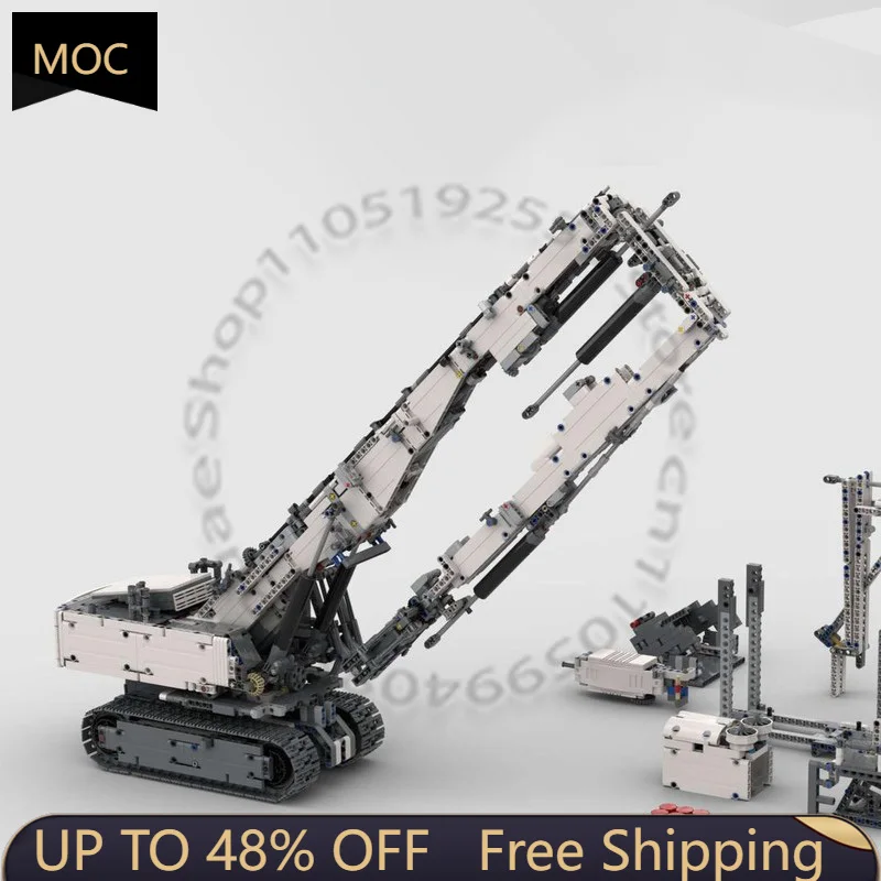 

3216 PCS Speedy Sports Car Demolition excavator R940 | 42100 ALT MOC Customize Modular Building Block DIY Boy Festival Toy Gift