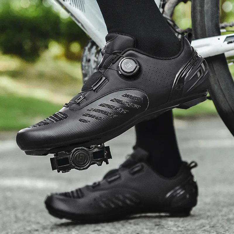 

Cycling Sneaker Mtb Pedal Bicycle Shoes Flat Mountain Cycling Shoes Cleat Shoes Rb Speed Footwear Man Women 2024 New Selflocking