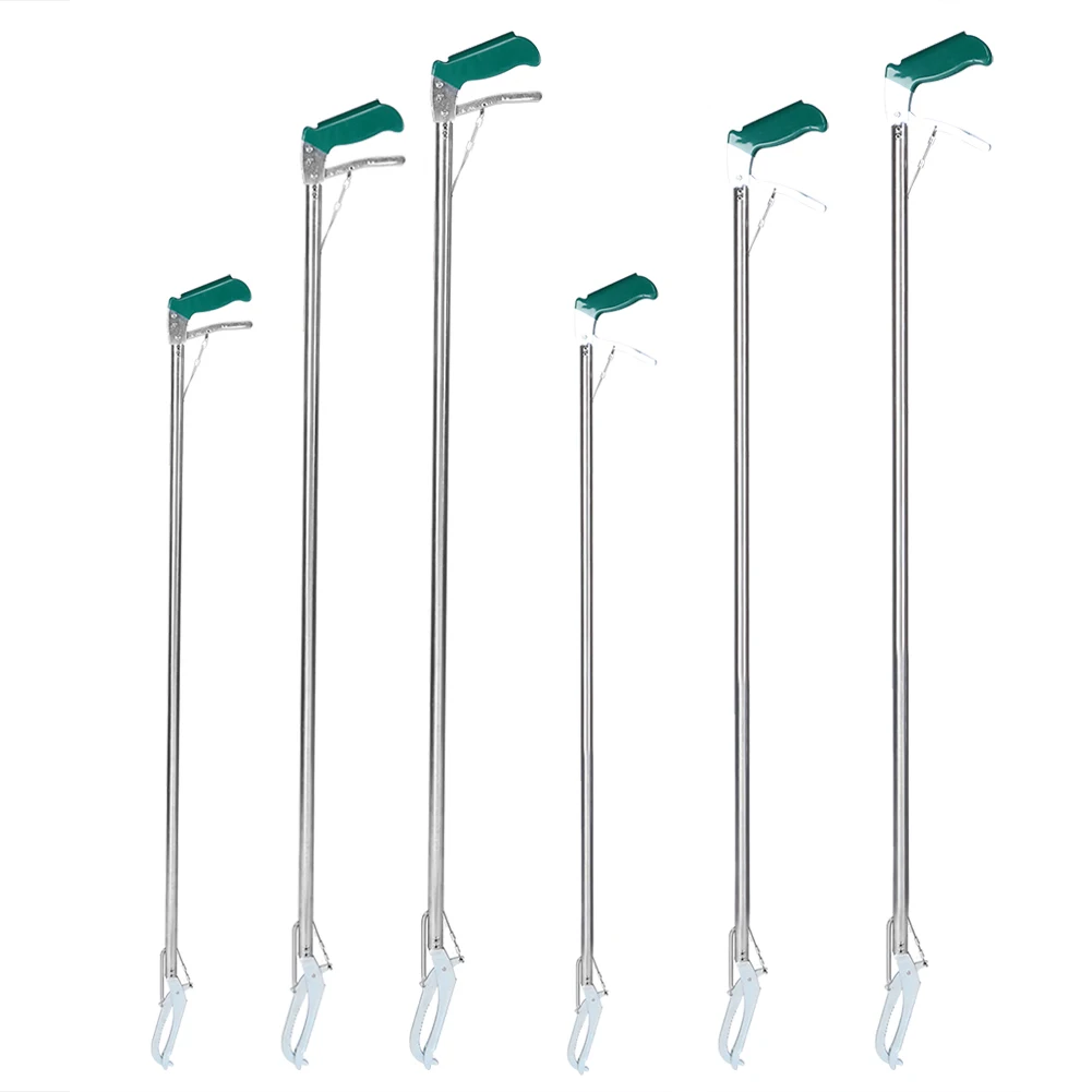 

Инструмент для захвата эргономичной конструкции (розовый), щипцы для змей, захват для рептилий, складной, хорошая прочность, домашние животные из нержавеющей стали для рептилий