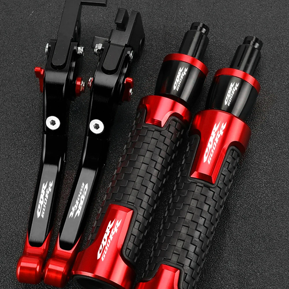 

Adjustable Brake Clutch Levers Handlebar Grips Ends For Honda CBR600RR CBR 600 RR 600RR 2003 2004 2005 2006 Motorcycle Aluminum