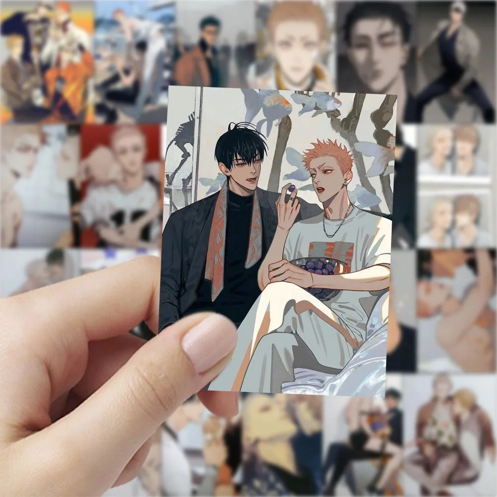 60 Pcs/Set Anime 19 Days ONE DAY Sticker Mo Guanshan, He Tian, Jian Yi, Zhan Zhengxi DIY Diary Scrapbooking Label Stickers