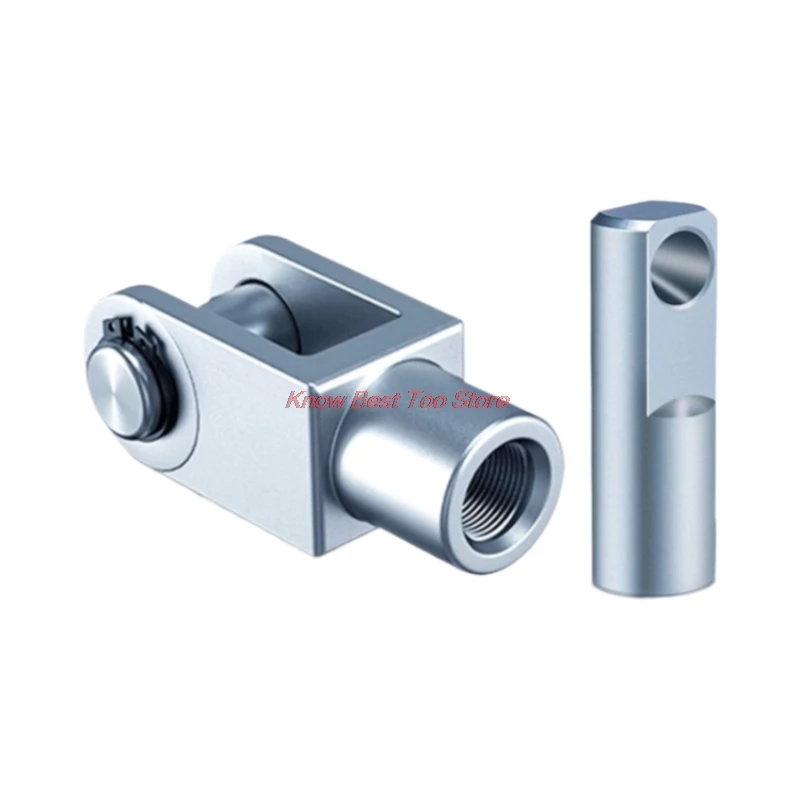 2 PCS Rustproof SC Cylinder Accessories Y/I-Type Joints Y-16-100 I-16-100 Mounting Heads for Pneumatic Systems