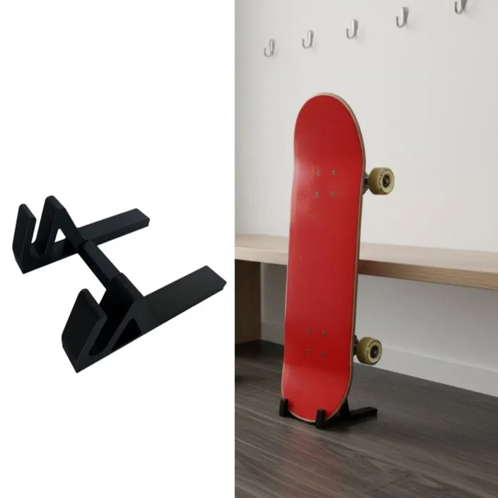 Universal Skateboard Storage Base 3D Printed Fixed Base Vertical Skateboard Stand Space Saver Stable Skateboard Accessories