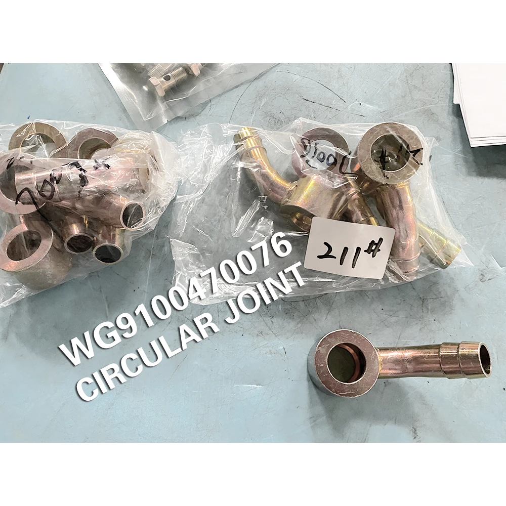 Truck Ring Fitting Wg9100470076 Circular Joint for Sinotruk HOWO Truck Sinotruk A7 HOWO T5g T7h Tx Sitrak C5h C7h Truck Parts
