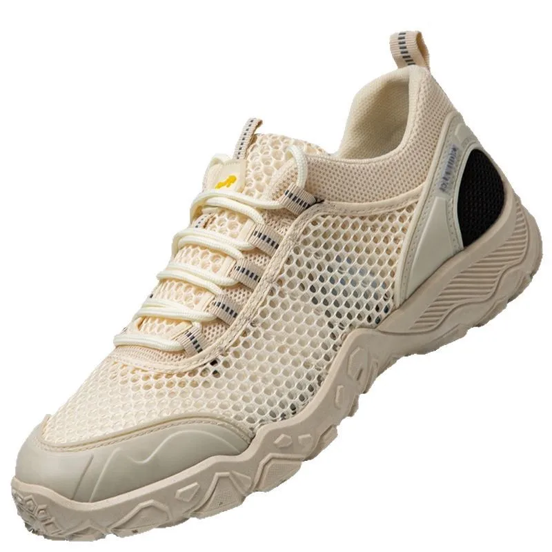 

Мужские уличные кроссовки для активного отдыха: дышащие, сетчатые, легкие, нескользящие, удобные, низкие, спортивные