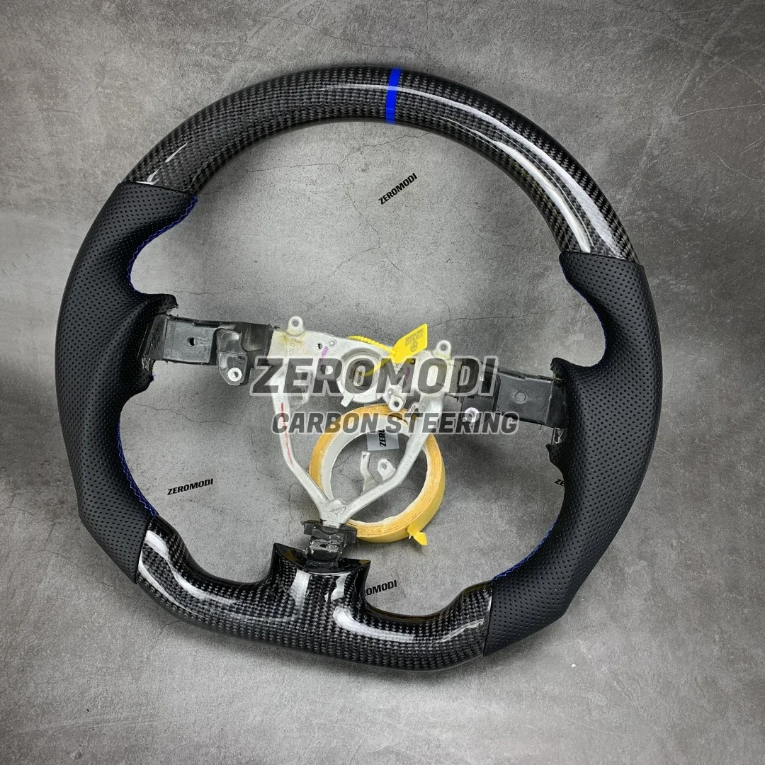 Real Carbon Fiber Leather Steering Wheel Luxury Upgrade For Lexus GS300 GS430