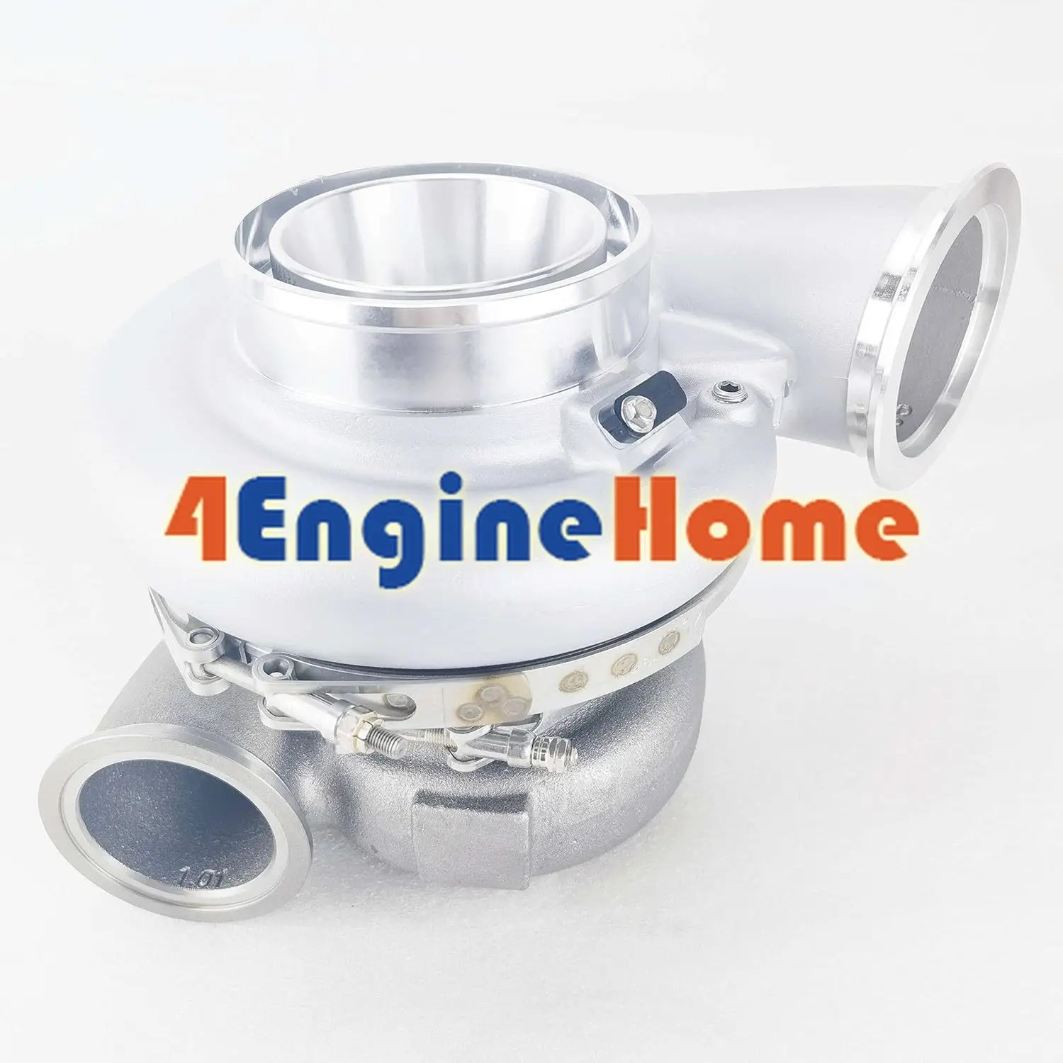 G42 G42-1200 Turbocharger Assembly 879779-5007S 757707-0011 Standard Rotation with AR 1.01 V-Band Cast Iron Turbine Housing