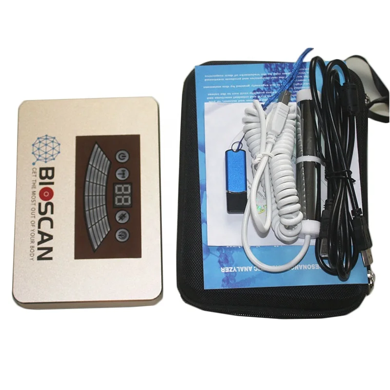 

DHL/UPS/FEDEX free shipping BIOSCAN Resonance Magnetic Analyzer w/ Testing Probe 52 Reports