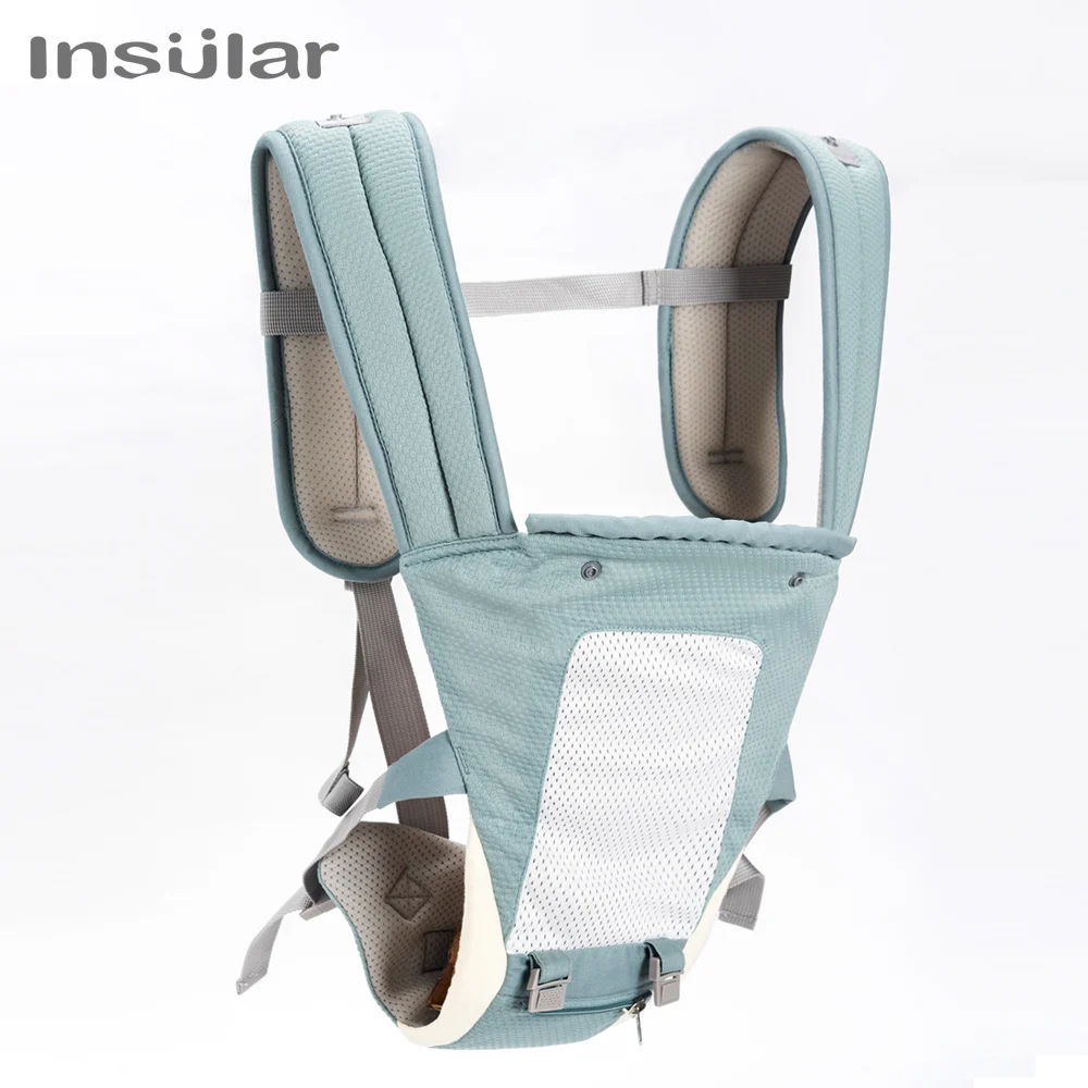 Insular Baby Carrier Front Facing Hipseat Kangaroo Ergonomic Baby Sling Carriers for Newborn Toddler Kids Loading Bear 20Kg