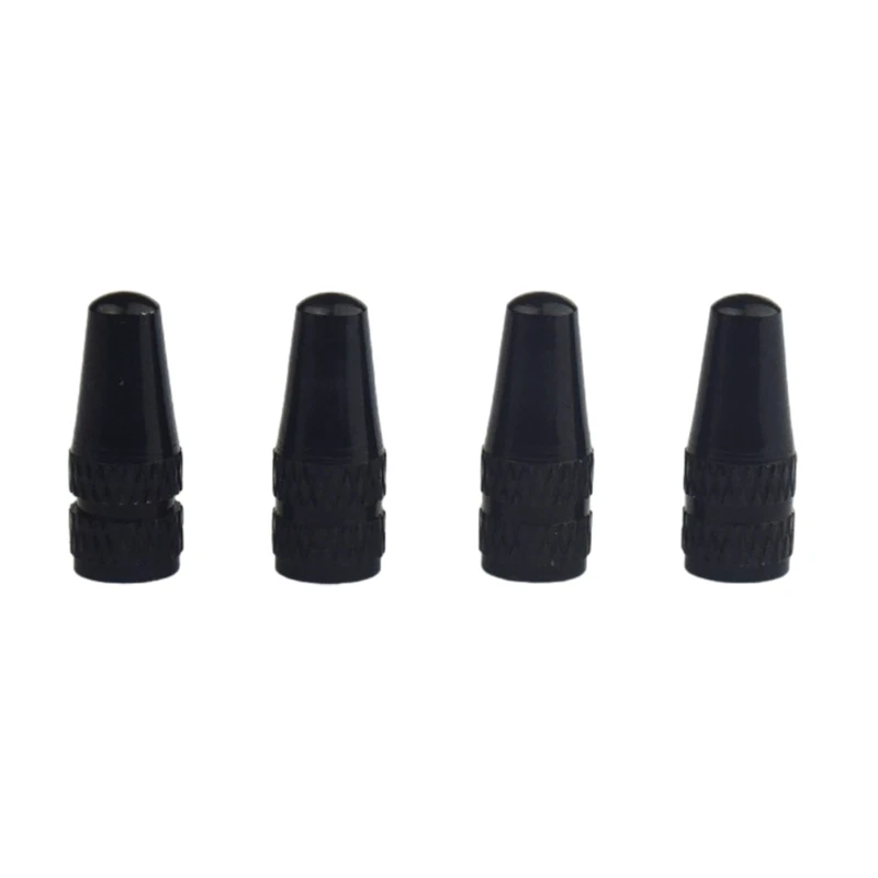 4Pcs Aluminum Alloy Bicycles Air Tire Caps Bike Tire Valves Stem Caps Repalcement Bike Tire Air Dust Stem Covers Durable