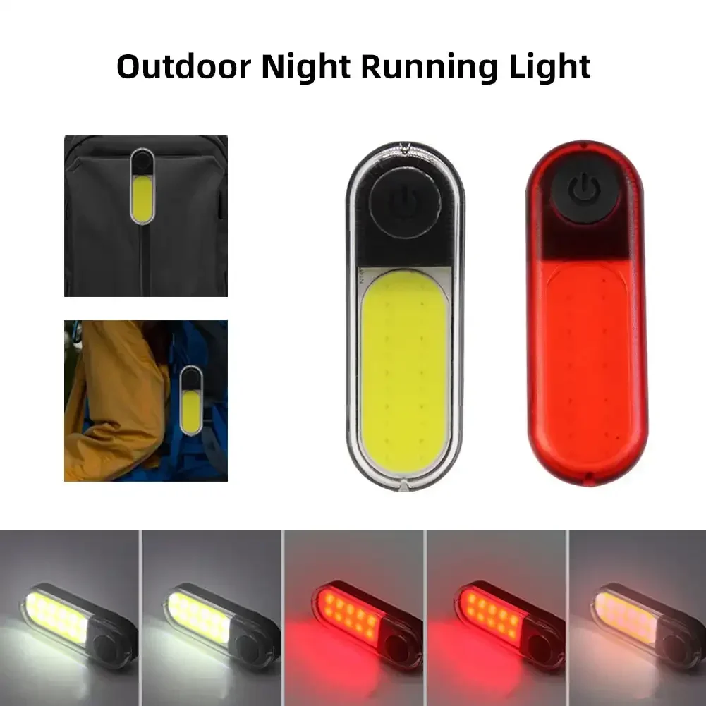 Bicycle Light Mountain Bike Tail Light Night Riding USB Charging Flashing LED Night Riding Warning Flash Bicycle Rear Light