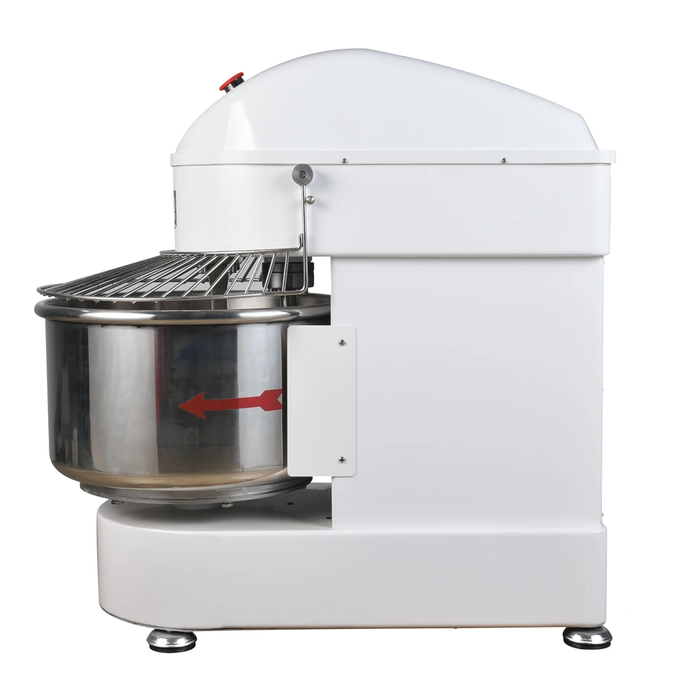 Dough Kneading Machine Spiral Dough Hand Mixers Commercial Stainless Steel Motor Provided Free Spare Parts 6 Months 380V Founter