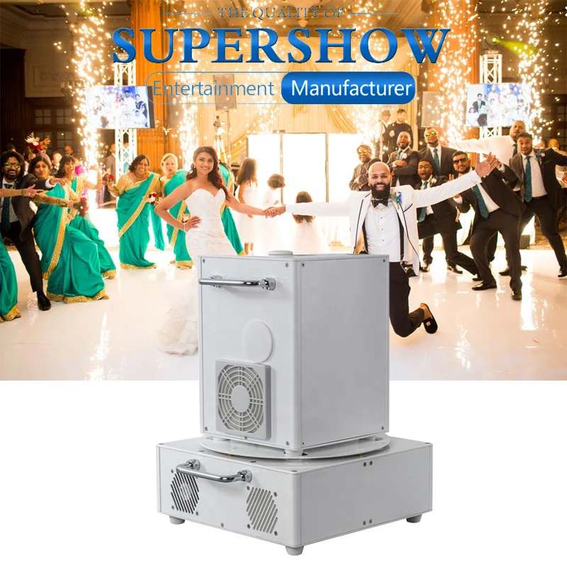 DMX Recharge Portable Battery Pack Machine Power Fornecedor para Cold Spark Machine