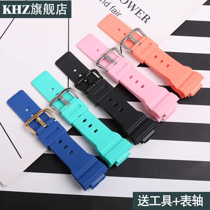 

14mm men's resin watch band for Casio BABY-G BA110 111 112 120 130 100 watch strap women's rubber sport belt buckle watch chain