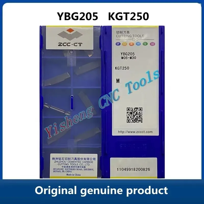 

Grooving CNC blades KGT200 KGT250 KGT300 KGT400 KGT500 KGT600 YBC151 YBC152 YBG205 YB9120 ZCC.CT