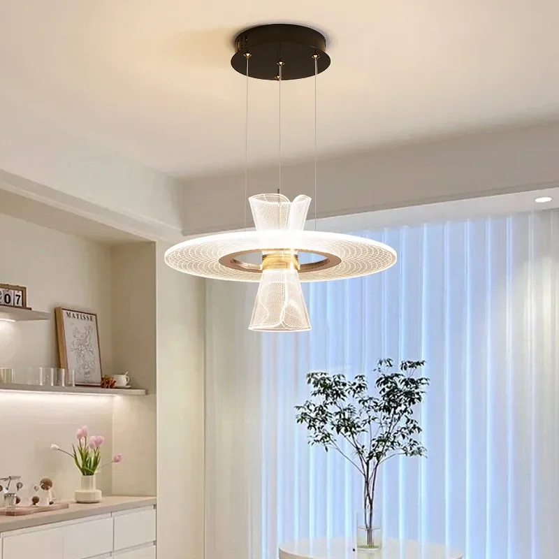 New Light Luxury Living Room Modern Simple and Atmospheric Home Pendant Sky Starry Bedroom Light Fixture