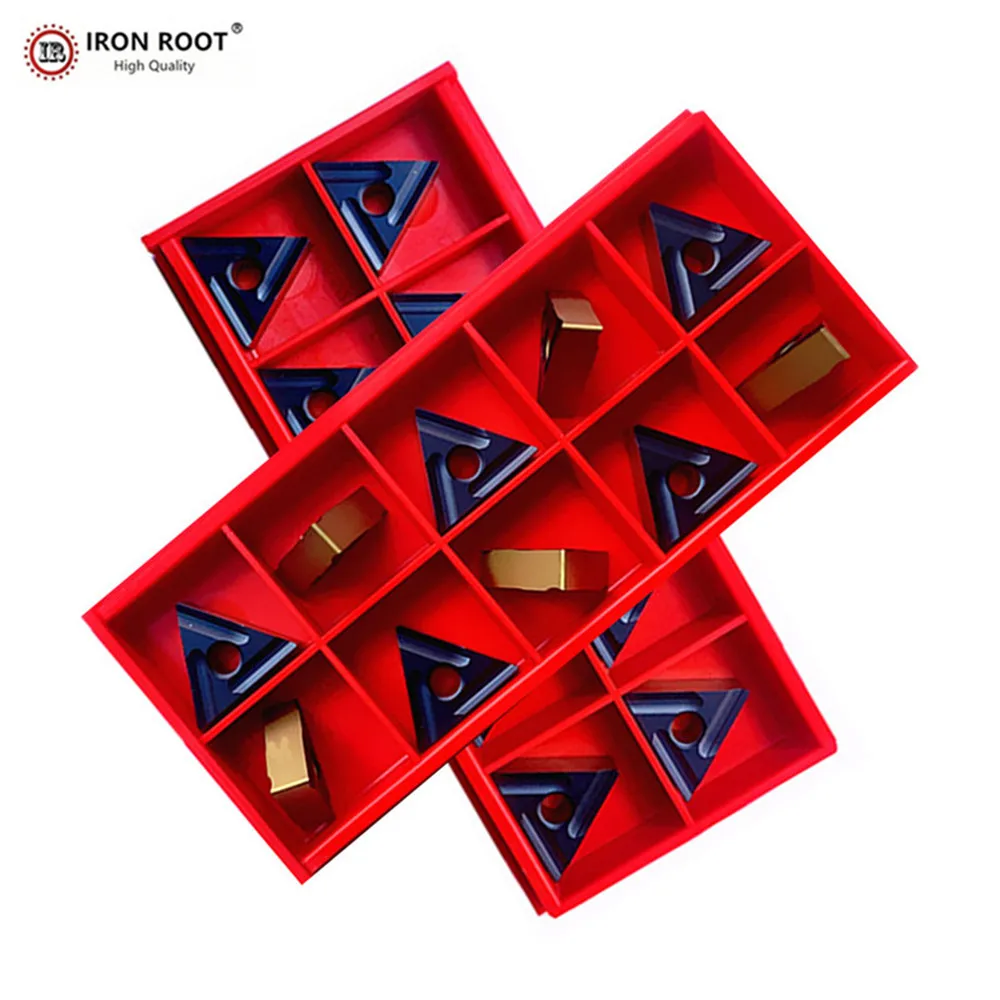 

IRON ROOT Carbide Turning Inserts TNMG160404R-S,TNMG160408R-S,160404L-S,160408L-S, TG4245 CNC Lathe Turning Tools MTLNR, MTFNR