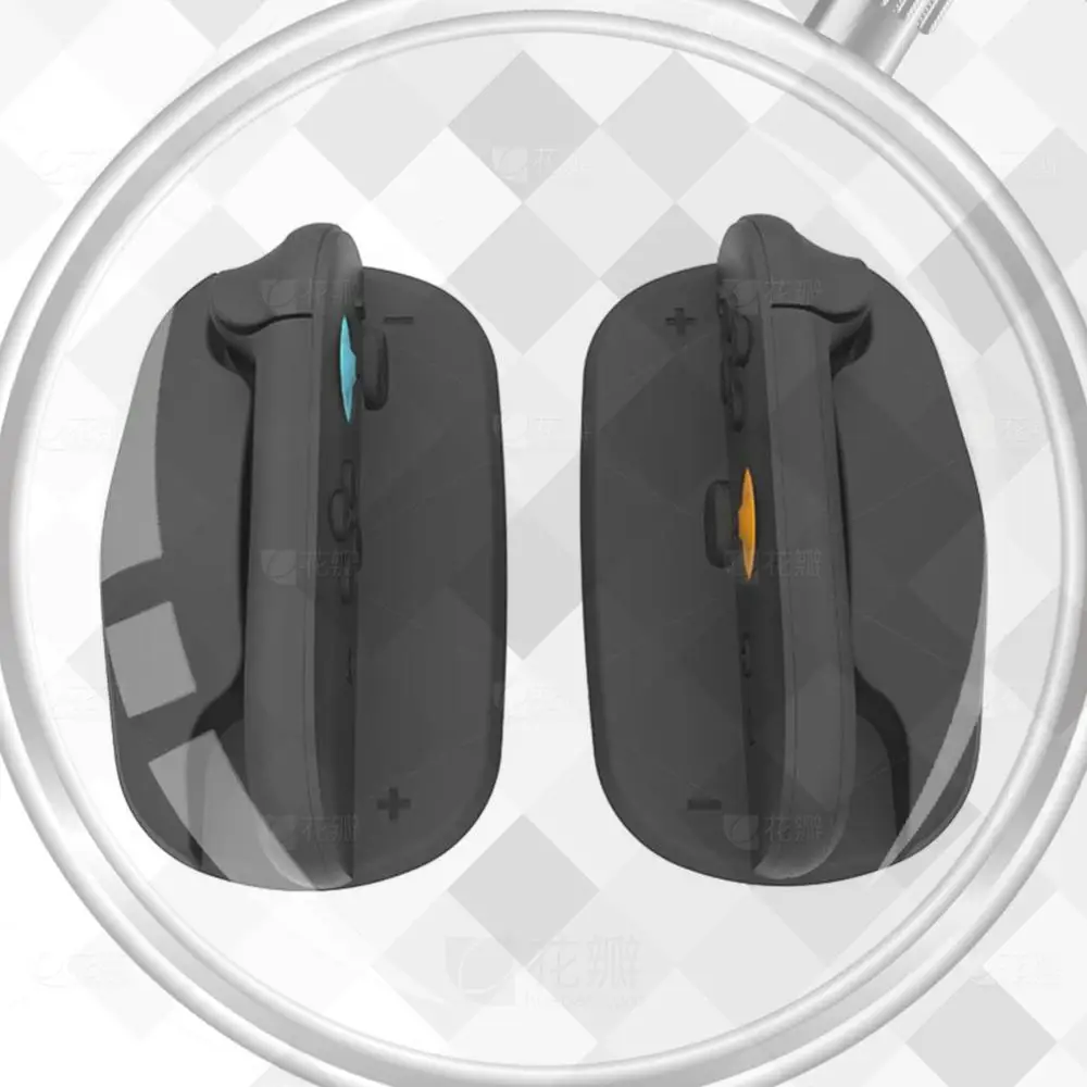 2PCS Gaming Controller Mouse Stand Ergonomic Handle Stand Holder Game Handle Case for Nintendo for Switch 2 Joy-Con Accessories