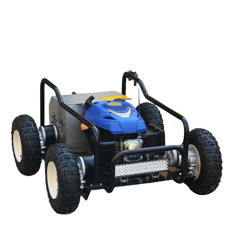 New Energy Electric Lawn Mower Remote Control Zero Turn Garden Grass Cutting Machine Riding Machine Featuring Motor Gear Gearbox