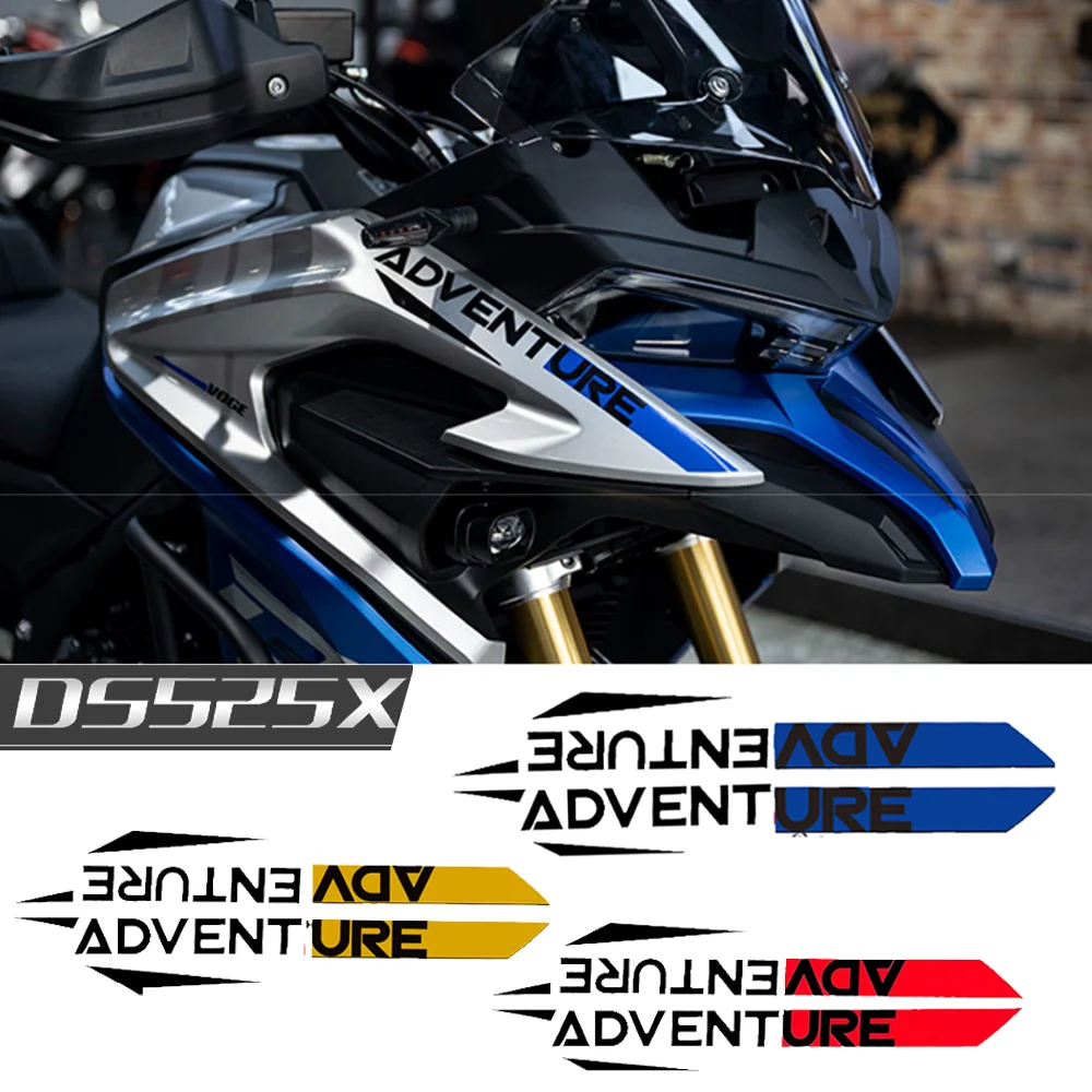 For Voge 525DSX Sticker Motorcycle Accesories Adventure Protection Head Front Lip Decal Valico DS525X DSX DS 525 DS525 525X 2024