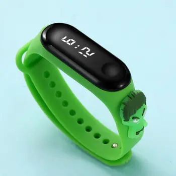 復仇者聯盟動漫電子手錶 蜘蛛人 鋼鐵人 美國隊長 防水LED手錶 兒童禮物 10 最佳銷售 超人手錶 - №10