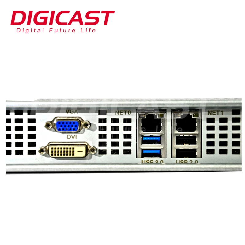 IPTV OTT VOD UDP para HLS RTMP RTSP HTTP Transcodificador MPEG2 para H264 Transcodificador H265 4K mais eficiente